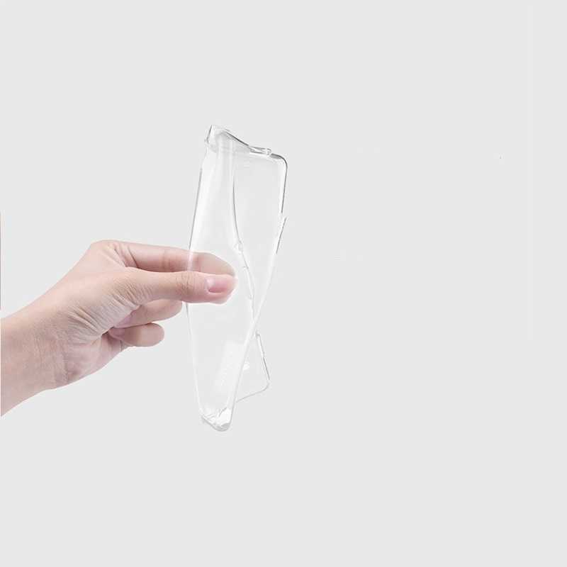 Sony Xperia C4 Kılıf Zore Süper Silikon Kapak Renksiz