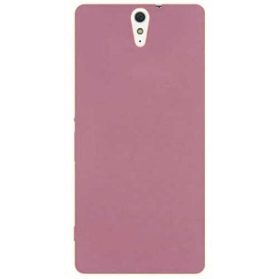 Sony Xperia C5 Kılıf Zore Premier Silikon Kapak Sarı