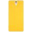 Sony Xperia C5 Kılıf Zore Premier Silikon Kapak Sarı