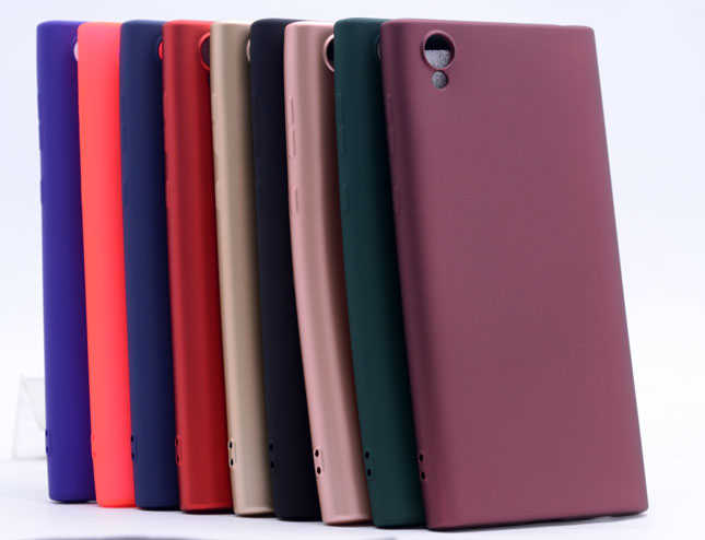 Sony Xperia L1 Kılıf Zore Premier Silikon Kapak Rose Gold