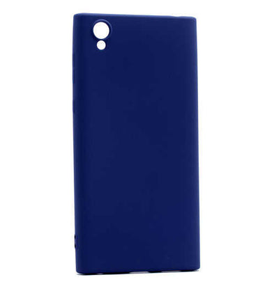 Sony Xperia L1 Kılıf Zore Premier Silikon Kapak Lacivert
