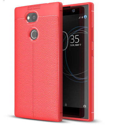 Sony Xperia L2 Kılıf Zore Niss Silikon Kapak Gri