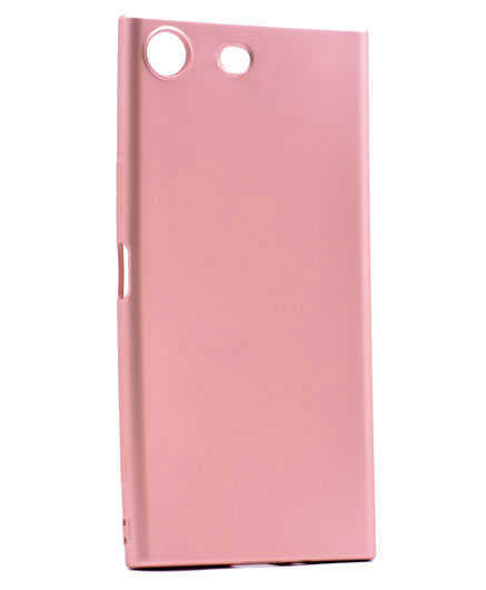 Sony Xperia M5 Kılıf Zore Premier Silikon Kapak Rose Gold