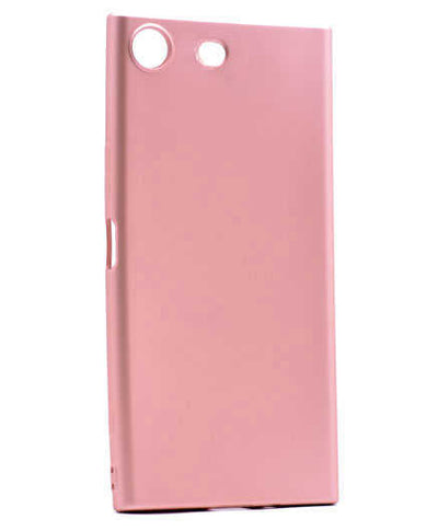 Sony Xperia M5 Kılıf Zore Premier Silikon Kapak Rose Gold