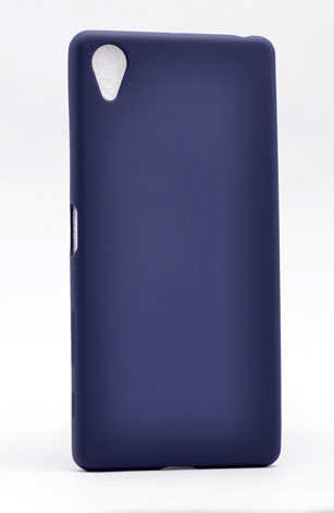 Sony Xperia X Kılıf Zore Premier Silikon Kapak Lacivert