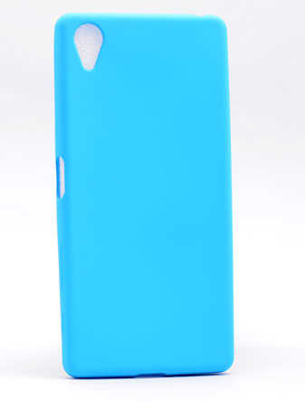 Sony Xperia XA Kılıf Zore Premier Silikon Kapak Mavi