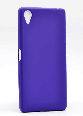 Sony Xperia XA Kılıf Zore Premier Silikon Kapak Mor