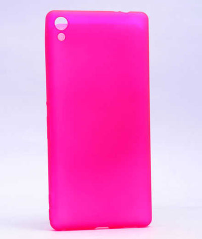 Sony Xperia XA Ultra Kılıf Zore Premier Silikon Kapak Pembe