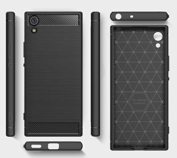 Sony Xperia XA1 Kılıf Zore Room Silikon Kapak Lacivert