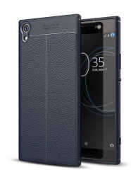 Sony Xperia XA1 Ultra Kılıf Zore Niss Silikon Kapak Kırmızı