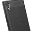 Sony Xperia XA1 Ultra Kılıf Zore Niss Silikon Kapak Siyah