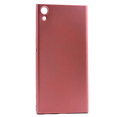 Sony Xperia XA1 Ultra Kılıf Zore Premier Silikon Kapak Rose Gold