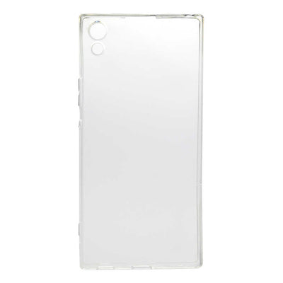 Sony Xperia XA1 Ultra Kılıf Zore Süper Silikon Kapak Renksiz