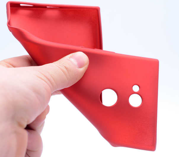 Sony Xperia XA2 Kılıf Zore Premier Silikon Kapak Rose Gold