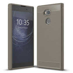 Sony Xperia XA2 Ultra Kılıf Zore Room Silikon Kapak Gri