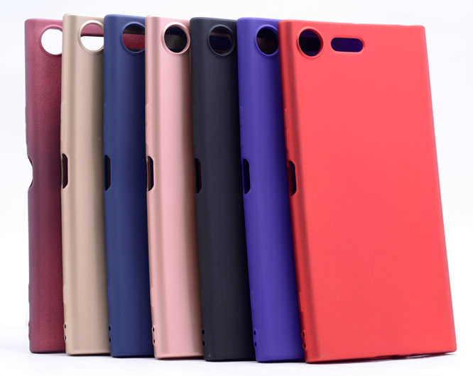 Sony Xperia XZ Kılıf Zore Premier Silikon Kapak Rose Gold