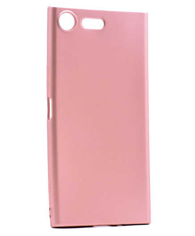 Sony Xperia XZ Kılıf Zore Premier Silikon Kapak Rose Gold