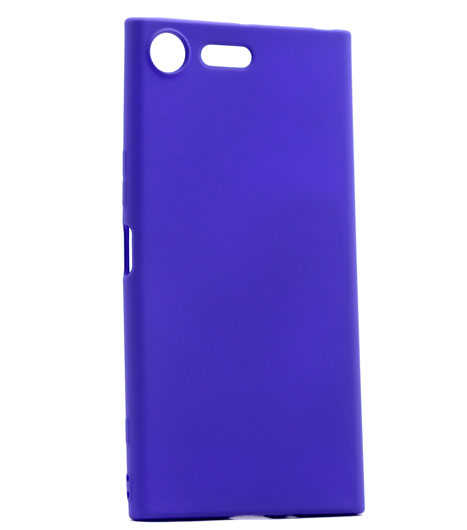 Sony Xperia XZ Kılıf Zore Premier Silikon Kapak Mor