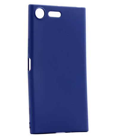 Sony Xperia XZ Kılıf Zore Premier Silikon Kapak Lacivert
