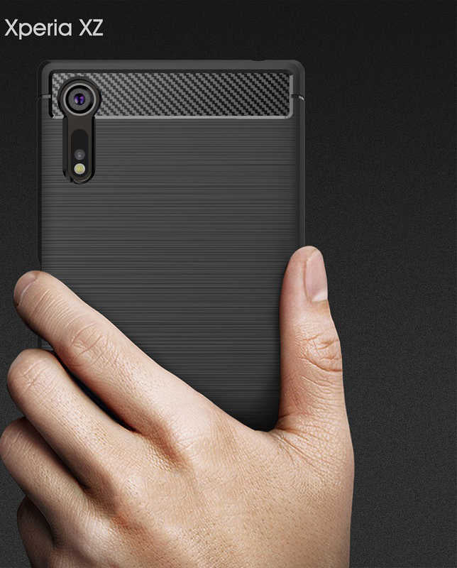 Sony Xperia XZ Kılıf Zore Room Silikon Kapak Lacivert