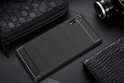 Sony Xperia XZ1 Kılıf Zore Room Silikon Kapak Siyah