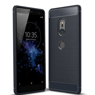 Sony Xperia XZ2 Kılıf Zore Room Silikon Kapak Lacivert