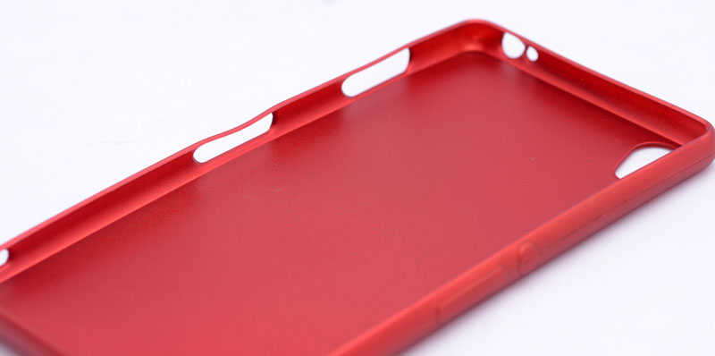 Sony Xperia Z2 Kılıf Zore Premier Silikon Kapak Gold