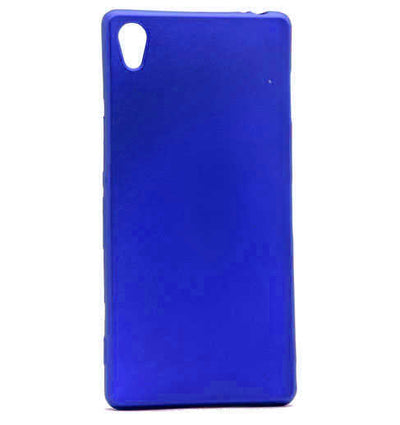 Sony Xperia Z2 Kılıf Zore Premier Silikon Kapak Saks Mavi