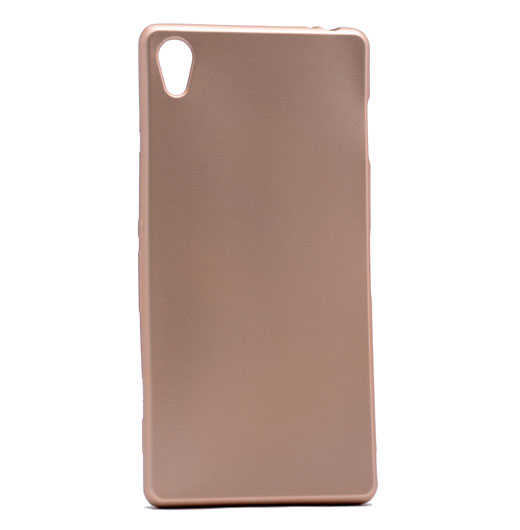 Sony Xperia Z2 Kılıf Zore Premier Silikon Kapak Gold