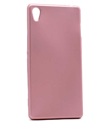 Sony Xperia Z2 Kılıf Zore Premier Silikon Kapak Rose Gold