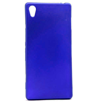Sony Xperia Z3 Kılıf Zore Premier Silikon Kapak Saks Mavi