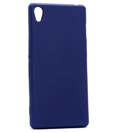 Sony Xperia Z3 Kılıf Zore Premier Silikon Kapak Lacivert