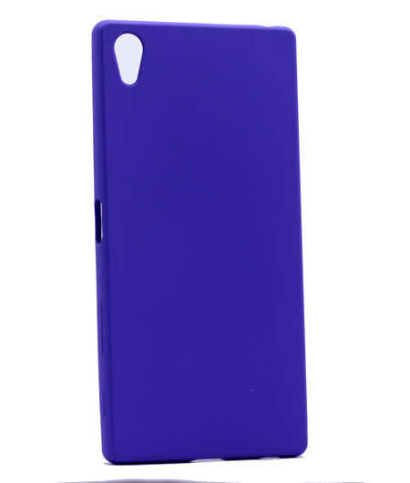 Sony Xperia Z5 Kılıf Zore Premier Silikon Kapak Mor