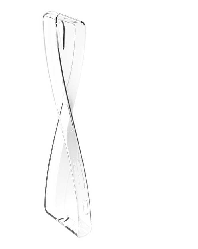 Sony Xperia Z5 Kılıf Zore Süper Silikon Kapak Renksiz