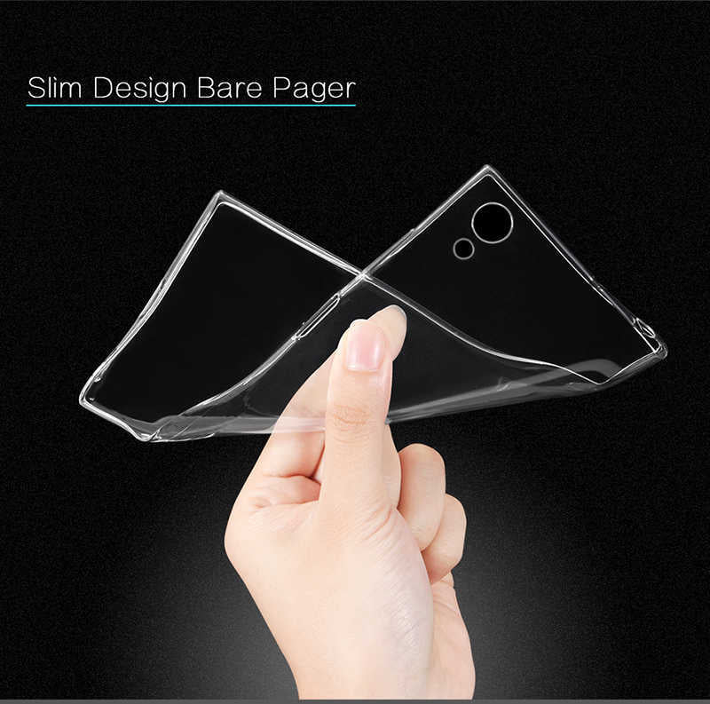 Sony Xperia Z5 Kılıf Zore Süper Silikon Kapak Renksiz