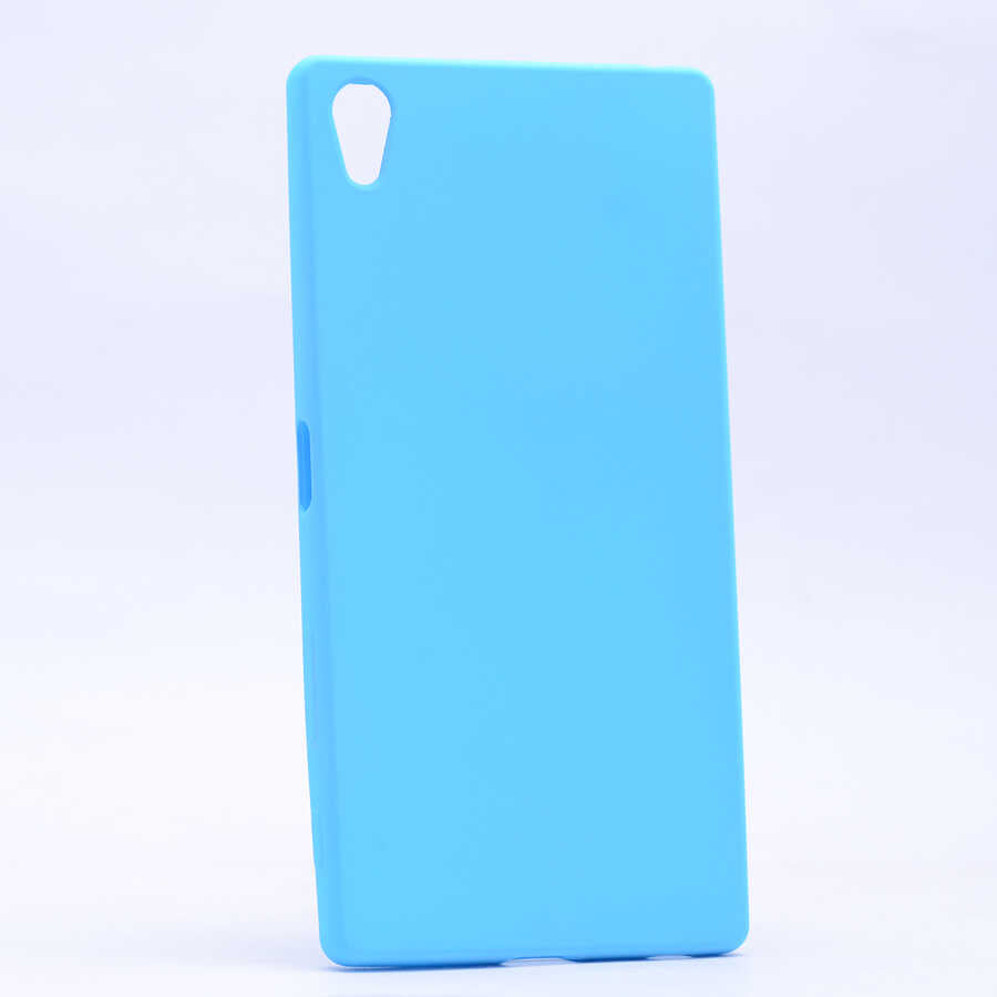 Sony Xperia Z5 Premium Kılıf Zore Premier Silikon Kapak Mavi