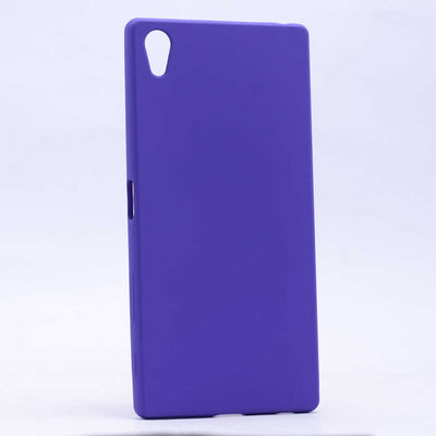Sony Xperia Z5 Premium Kılıf Zore Premier Silikon Kapak Mor