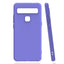 TCL 10L Kılıf Zore Biye Silikon Lila