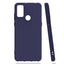 TCL 20E Kılıf Zore Biye Silikon Lacivert