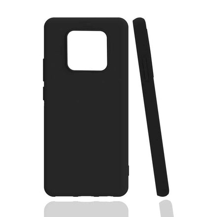 Tecno Camon 16 Premier Kılıf Zore Biye Silikon Siyah