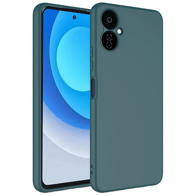 Tecno Camon 19 Neo Kılıf Zore Mara Lansman Kapak Koyu Yeşil