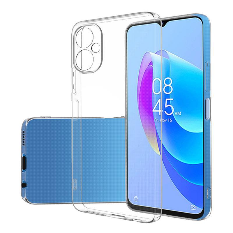 Tecno Camon 19 Neo Kılıf Zore Süper Silikon Kapak Renksiz
