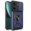 Tecno Camon 20 Pro 4G Kılıf Magnetik Standlı Kamera Korumalı Zore Sürgülü Vega Kapak Siyah