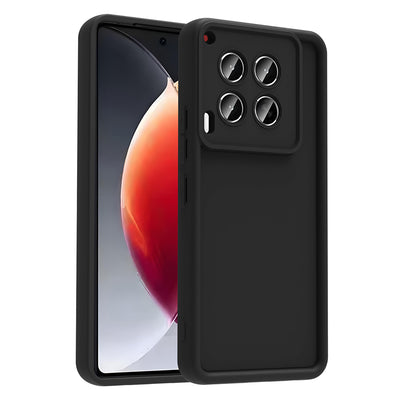 Tecno Camon 30 Kılıf Kamera Korumalı Zore Ananas Kapak Siyah