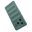 Tecno Camon 30 Pro 5G Case Flexible TPU Hollow Back Surface Design Zore Ethnic Silicone Cover Dark Green