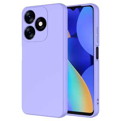 Tecno Spark 10C Kılıf Zore Mara Lansman Kapak Koyu Mor