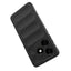 Tecno Spark 20 Case Flexible TPU Hollow Back Surface Design Zore Ethnic Silicone Cover Navy Blue