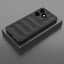 Tecno Spark 20 Case Flexible TPU Hollow Back Surface Design Zore Ethnic Silicone Cover Navy Blue