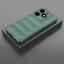 Tecno Spark 20 Case Flexible TPU Hollow Back Surface Design Zore Ethnic Silicone Cover Navy Blue