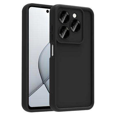 Tecno Spark 20C Case Camera Protection Zore Pineapple Cover Black